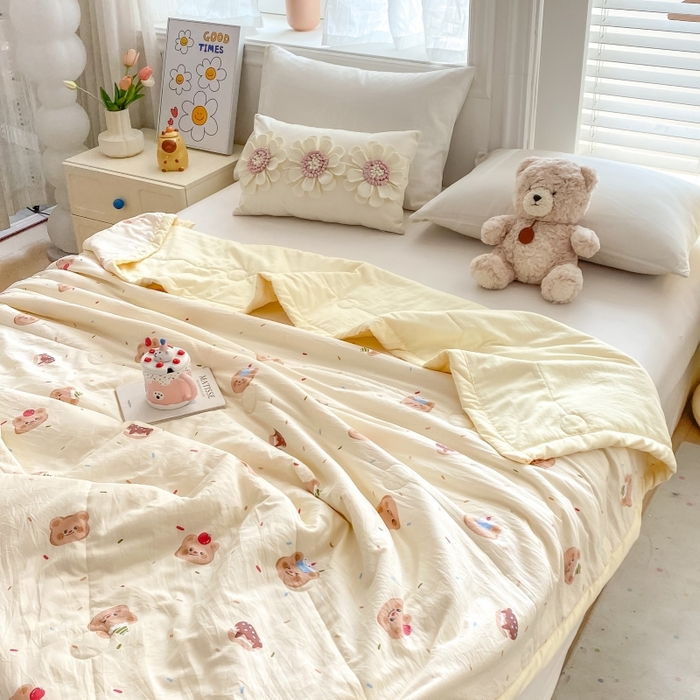 91家纺网 家纺一手货源 找家纺 （总）好睡棉 2025新款柔软裸睡级水洗棉夏被新疆棉花被夏凉被空调被被子