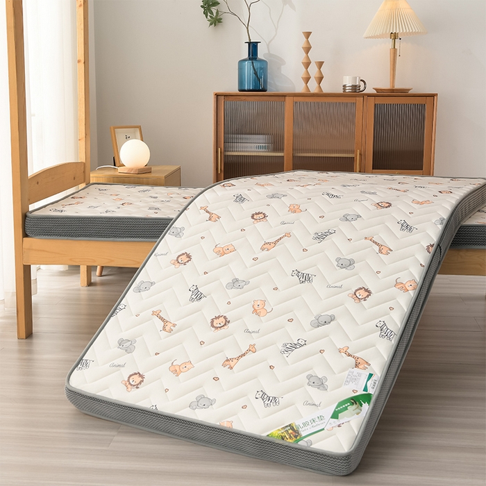 91家纺网 家纺一手货源 找家纺 （总）亿丁点床垫 2025新款针织棉乳胶记忆棉护脊床垫-学生床垫