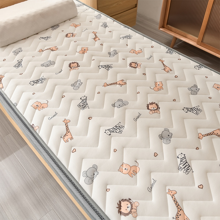 91家纺网 家纺一手货源 找家纺 （总）亿丁点床垫 2025新款针织棉乳胶记忆棉护脊床垫-学生床垫