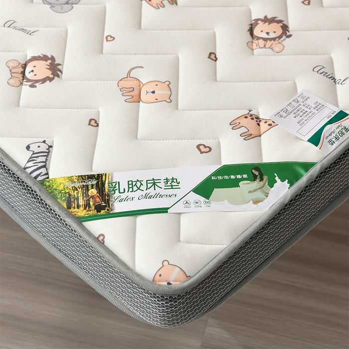 91家纺网 家纺一手货源 找家纺 （总）亿丁点床垫 2025新款针织棉乳胶记忆棉护脊床垫-学生床垫