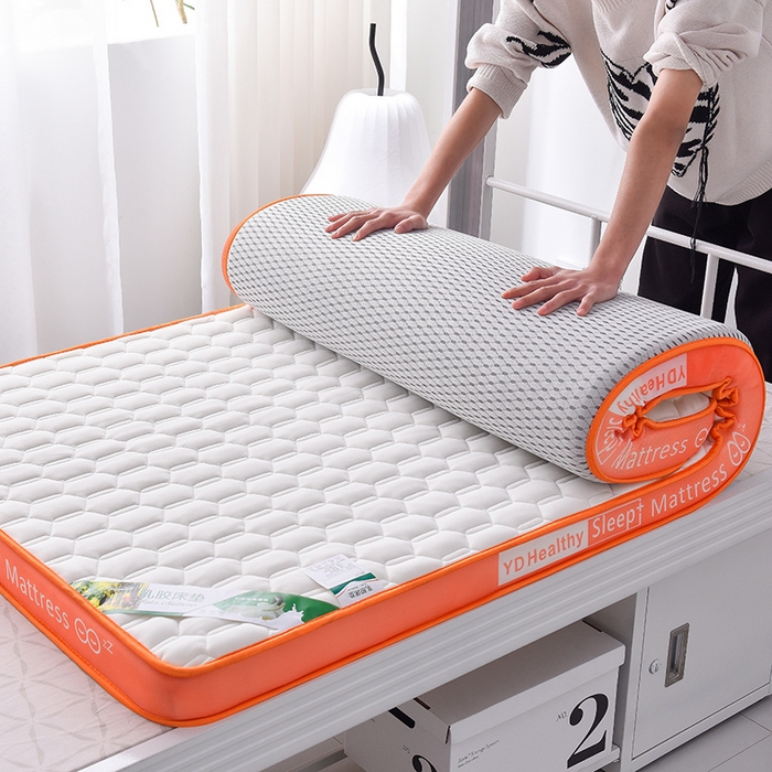 91家纺网 家纺一手货源 找家纺 （总）亿丁点床垫 2025新款针织棉乳胶记忆棉护脊床垫-学生床垫