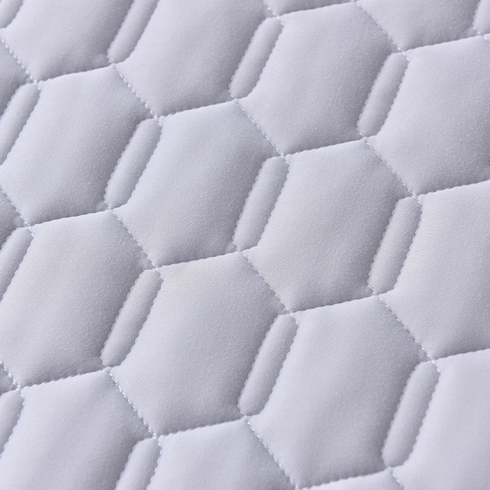 91家纺网 家纺一手货源 找家纺 亿丁点床垫 2025新款针织棉乳胶记忆棉护脊床垫-双人大床 六边形灰色