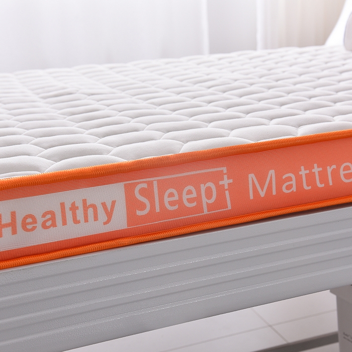 91家纺网 家纺一手货源 找家纺 亿丁点床垫 2025新款针织棉乳胶记忆棉护脊床垫-学生床垫 六边形白色