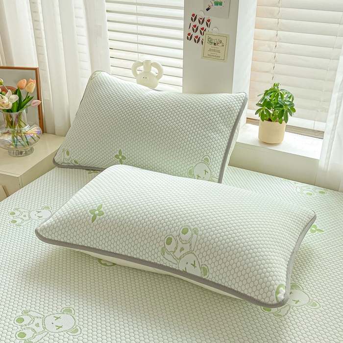 91家纺网 家纺一手货源 找家纺 （总）梦初语 2025夏季新款冰丝凉感豆豆凉席床垫夏天学生宿舍可水洗单人席子凉席-直播爆款