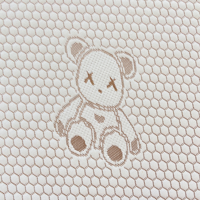 91家纺网 家纺一手货源 找家纺 梦初语 2025夏季新款冰丝凉感豆豆凉席床垫夏天学生宿舍可水洗单人席子凉席-直播爆款 暴力小熊-卡其