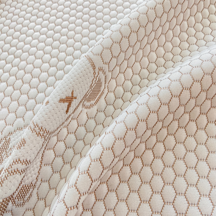 91家纺网 家纺一手货源 找家纺 梦初语 2025夏季新款冰丝凉感豆豆凉席床垫夏天学生宿舍可水洗单人席子凉席-直播爆款 暴力小熊-卡其