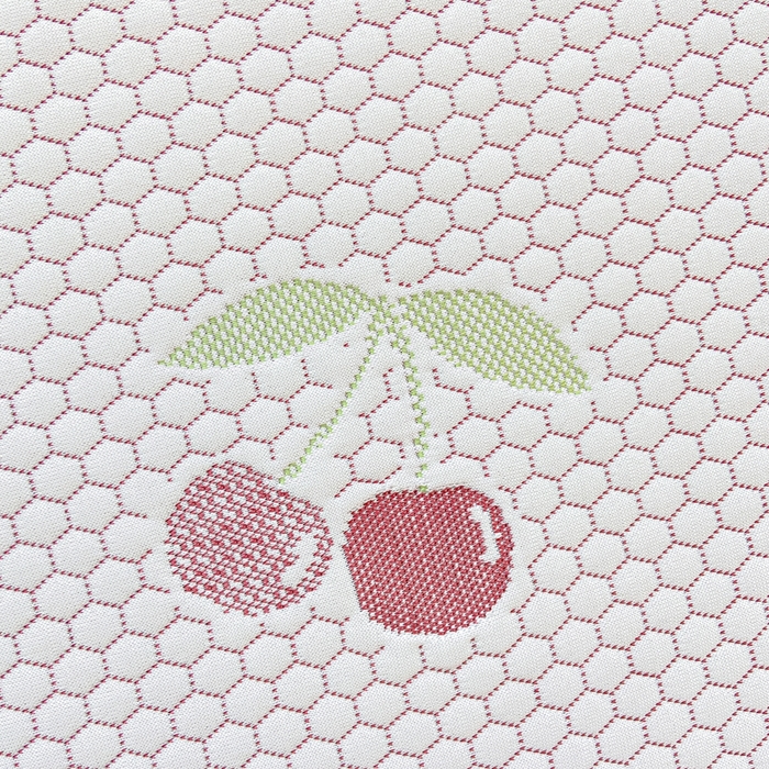 91家纺网 家纺一手货源 找家纺 梦初语 2025夏季新款冰丝凉感豆豆凉席床垫夏天学生宿舍可水洗单人席子凉席-直播爆款 樱桃