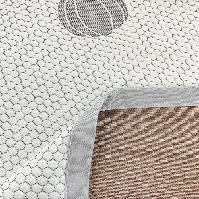 91家纺网 家纺一手货源 找家纺 梦初语 2025夏季新款冰丝凉感豆豆凉席床垫夏天学生宿舍可水洗单人席子凉席-直播爆款 南瓜派