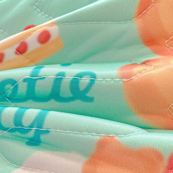 91家纺网 家纺一手货源 找家纺 卓昌枕芯 2025新款卡通儿童夏季冰丝荞麦羽丝绒枕头枕芯可拆卸 卡通小熊 枕套加羽丝绒内胆30x50cm/只