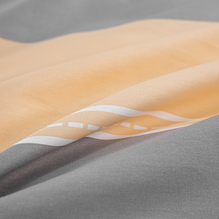 91家纺网 家纺一手货源 找家纺 上学郎家居 2025新款全棉纯13372学生100棉单人床六件套学生宿舍床上用品系列一 南屿清晨-棕