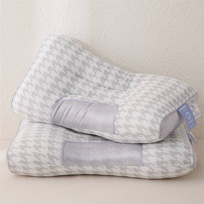 91家纺网 家纺一手货源 找家纺 （总）大熊枕芯2025新款千鸟格spa枕