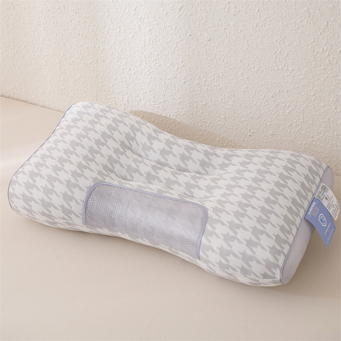 91家纺网 家纺一手货源 找家纺 （总）大熊枕芯2025新款千鸟格spa枕