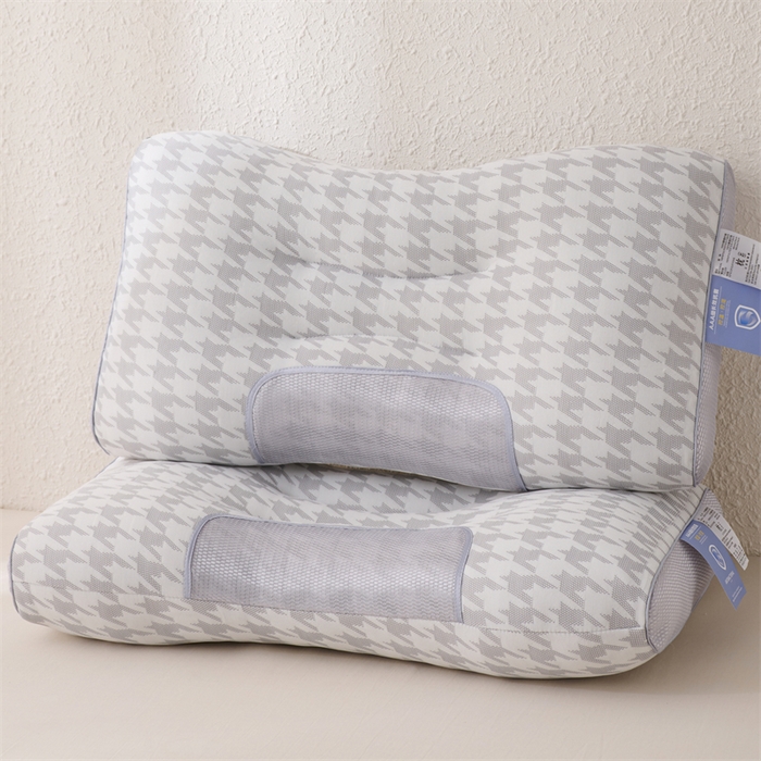 91家纺网 家纺一手货源 找家纺 （总）大熊枕芯2025新款千鸟格spa枕