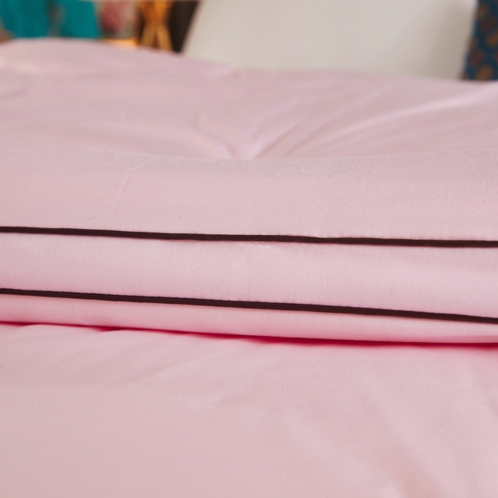 91家纺网 家纺一手货源 找家纺 啊雅家居 2025新款立体正宗大豆纤维被 天使粉