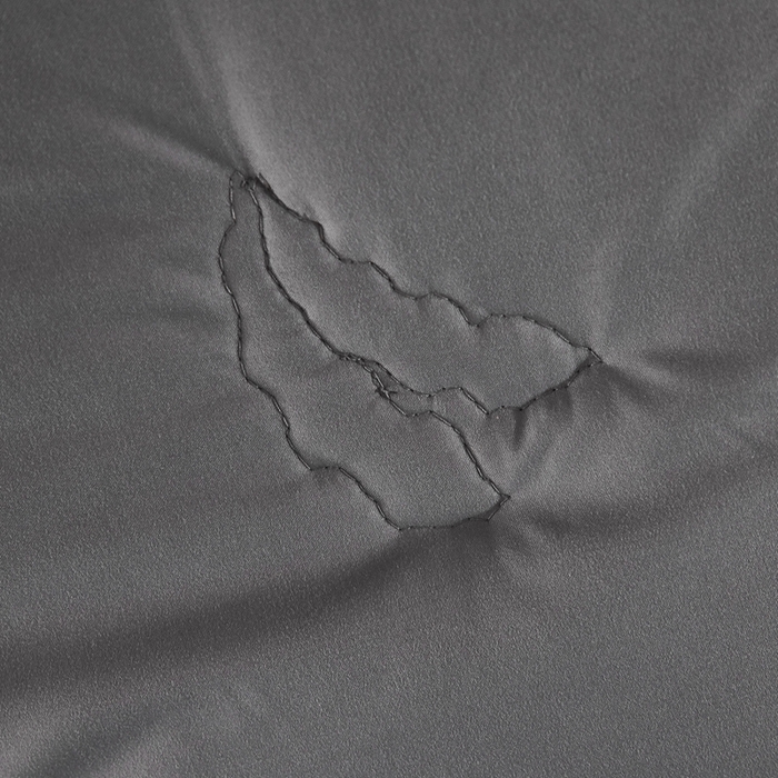 91家纺网 家纺一手货源 找家纺 啊雅家居 2025新款立体正宗大豆纤维被 天使灰