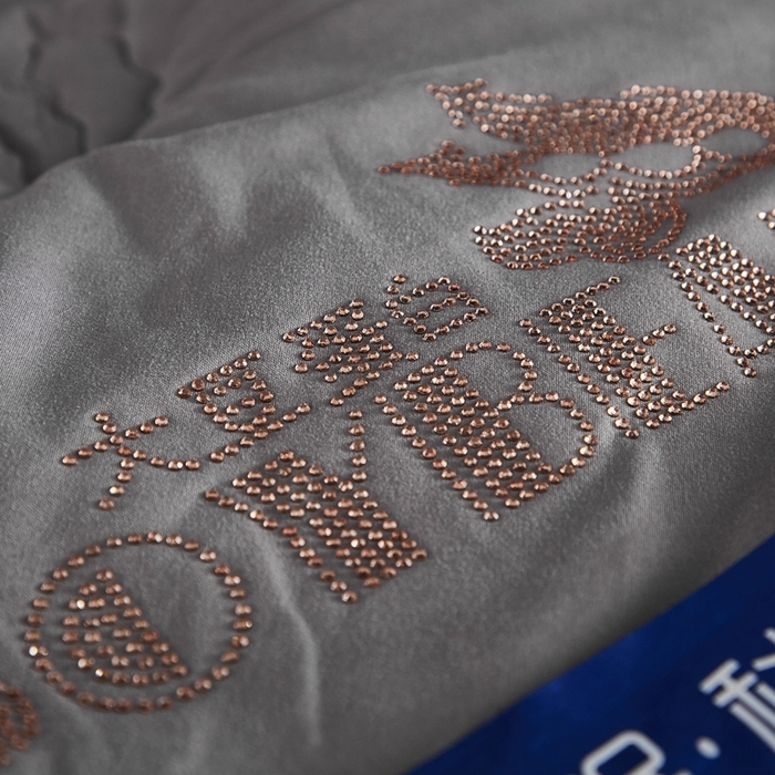 91家纺网 家纺一手货源 找家纺 啊雅家居 2025新款立体正宗大豆纤维被 天使灰