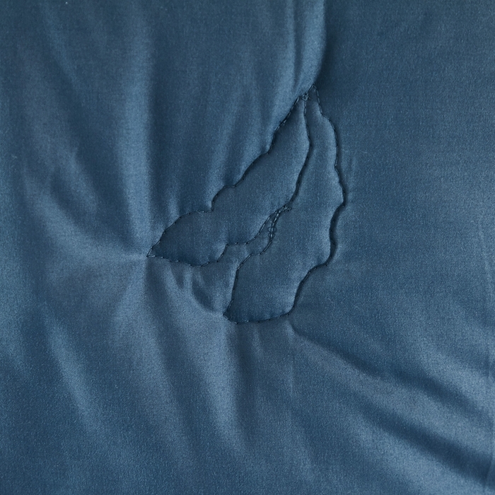 91家纺网 家纺一手货源 找家纺 啊雅家居 2025新款立体正宗大豆纤维被 天使蓝