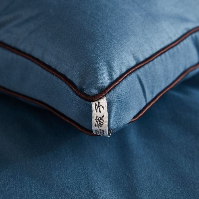 91家纺网 家纺一手货源 找家纺 啊雅家居 2025新款立体正宗大豆纤维被 天使蓝