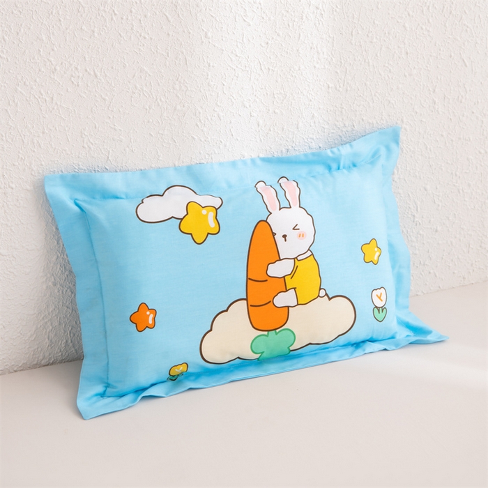 91家纺网 家纺一手货源 找家纺 （总）大熊枕芯 2025新款全棉纯棉卡通儿童印花枕枕套可拆卸枕芯枕头
