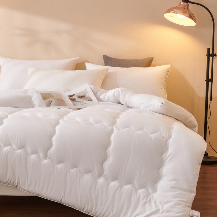 91家纺网 家纺一手货源 找家纺 （总）啊雅家居 2025新款磨毛羽丝绒被磨毛被磨毛冬被子被芯