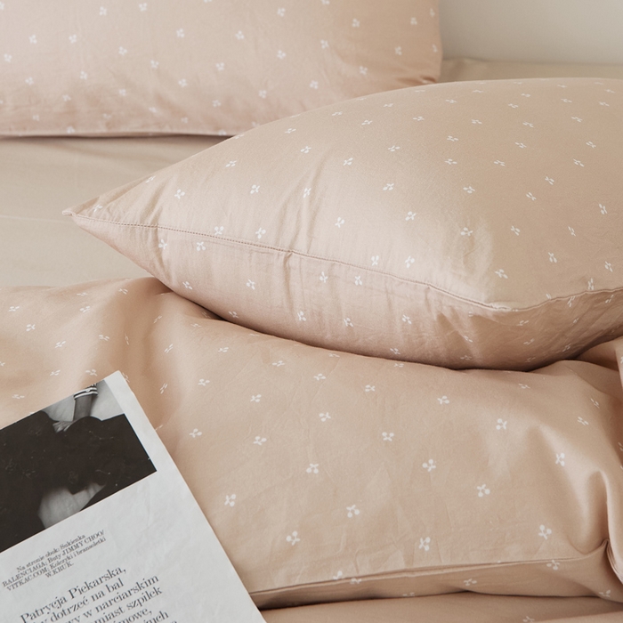 91家纺网 家纺一手货源 找家纺 （总）EH家居 2025春夏新款40s全棉纯棉印花四件套-小幸运