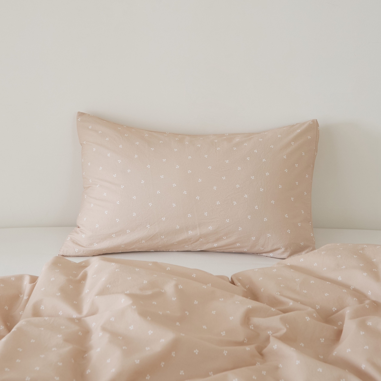 （总）EH家居 2025春夏新款40s全棉纯棉印花枕套单件 单枕套-小幸运