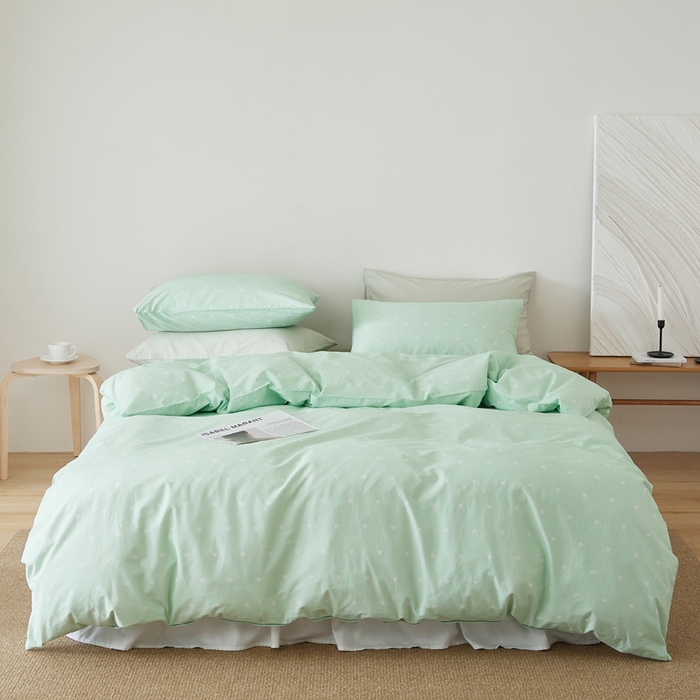 91家纺网 家纺一手货源 找家纺 （总）EH家居 2025春夏新款40s全棉纯棉印花四件套-小幸运