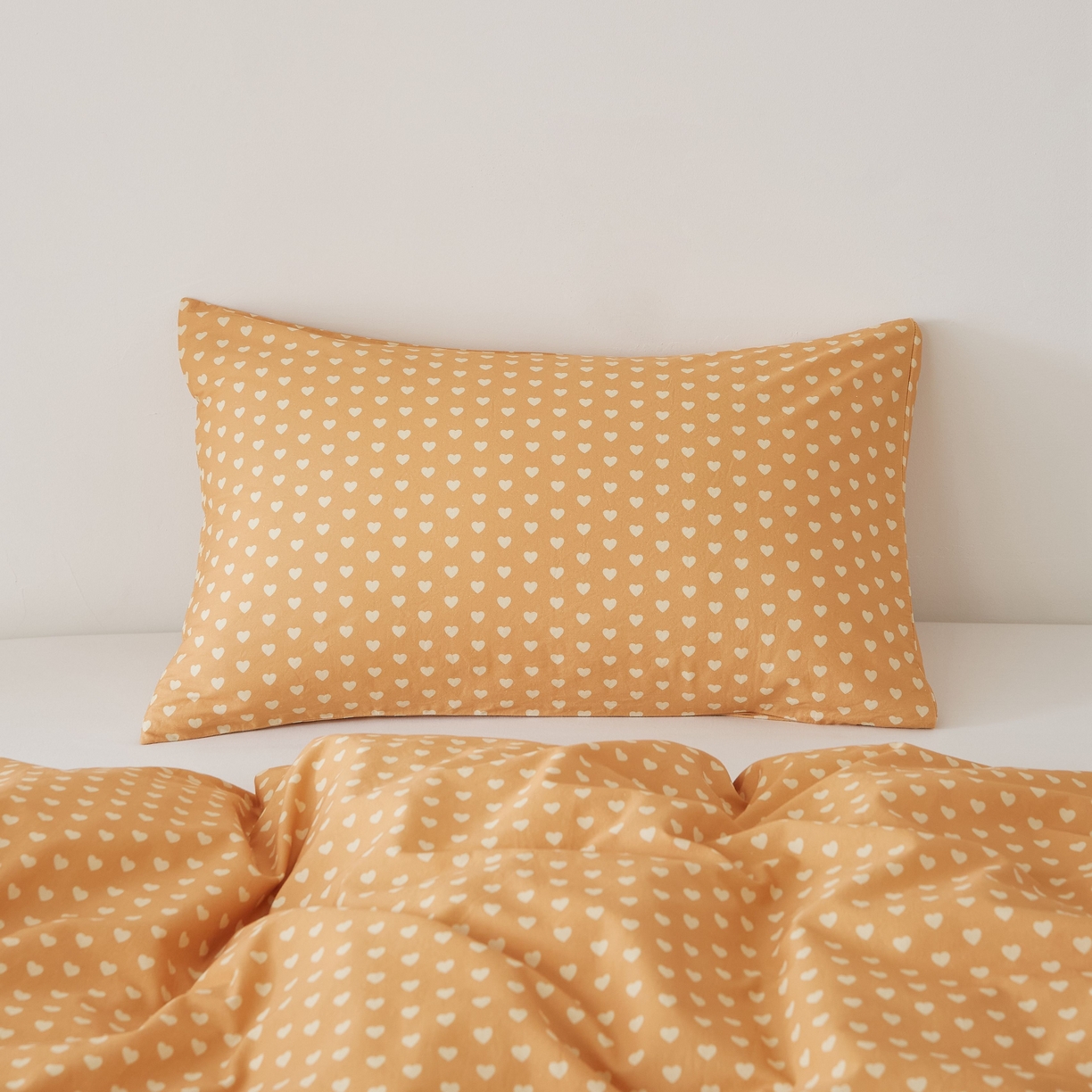 91家纺网 家纺一手货源 找家纺 （总）EH家居 2025春夏新款40s全棉纯棉印花枕套单件 单枕套-小幸运