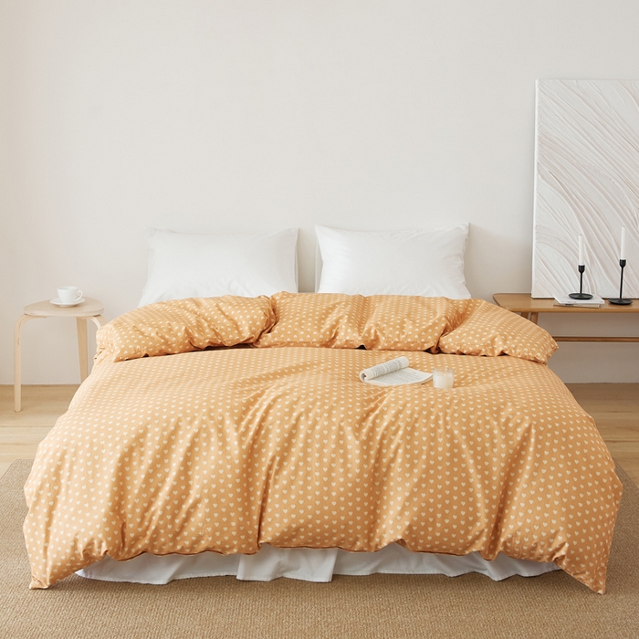 91家纺网 家纺一手货源 找家纺 （总）EH家居 2025春夏新款40s全棉纯棉印花被套单件 单被套-小幸运