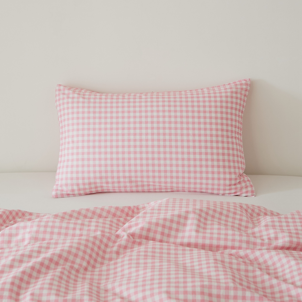 91家纺网 家纺一手货源 找家纺 （总）EH家居 2025春夏新款40s全棉纯棉印花枕套单件 单枕套-小幸运