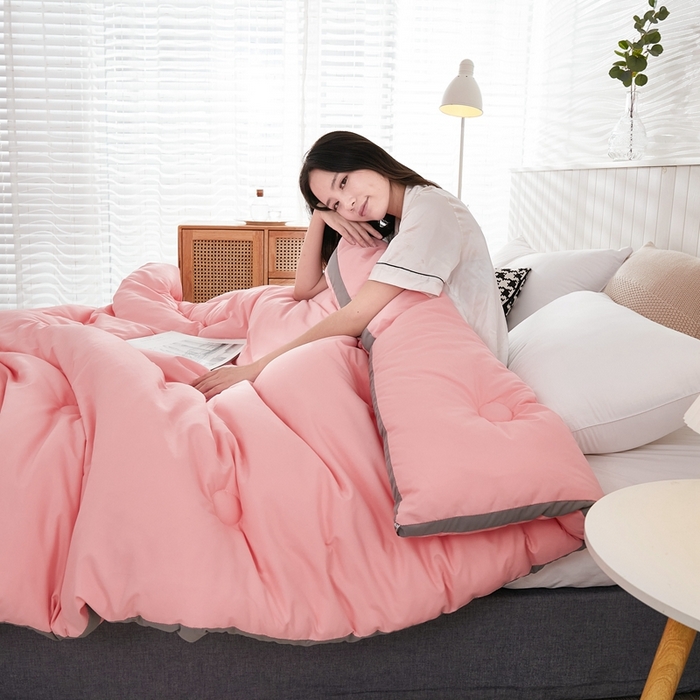 91家纺网 家纺一手货源 找家纺 啊雅家居 2025新款四季被 立体被 夏被 春秋被 冬被  暖被 暖红