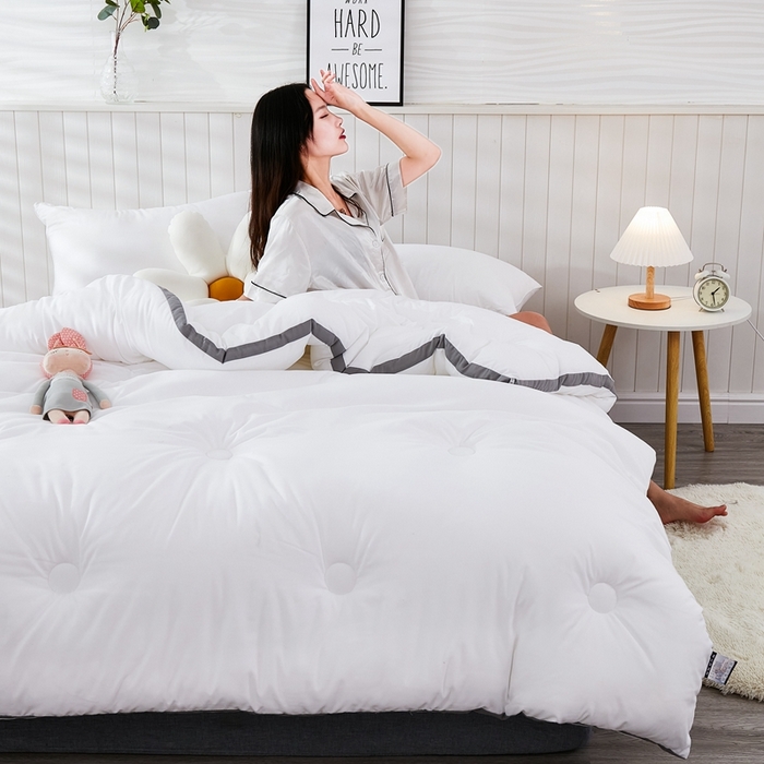 91家纺网 家纺一手货源 找家纺 啊雅家居 2025新款四季被 立体被 夏被 春秋被 冬被  暖被 暖白