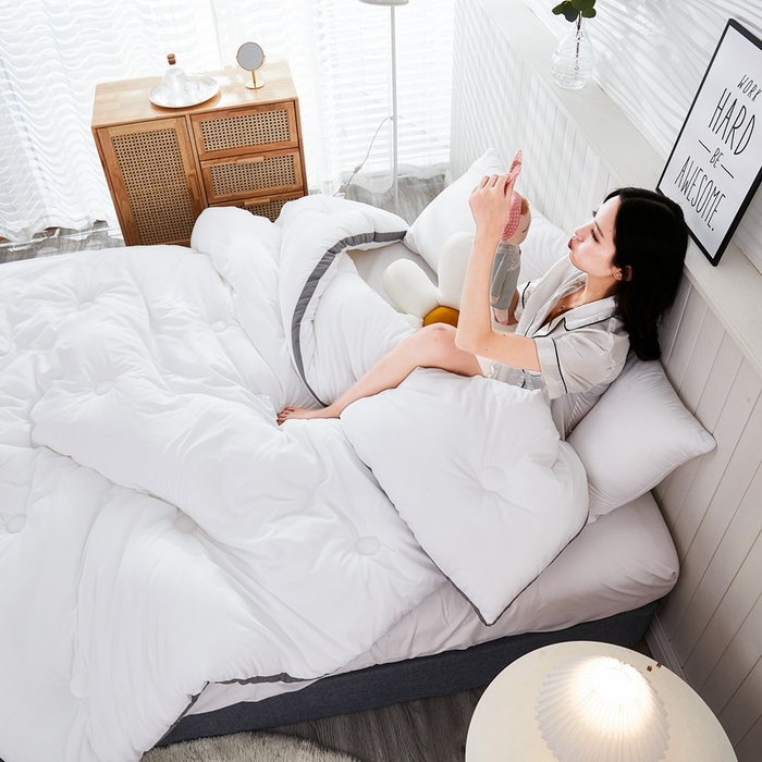 91家纺网 家纺一手货源 找家纺 啊雅家居 2025新款四季被 立体被 夏被 春秋被 冬被  暖被 暖白