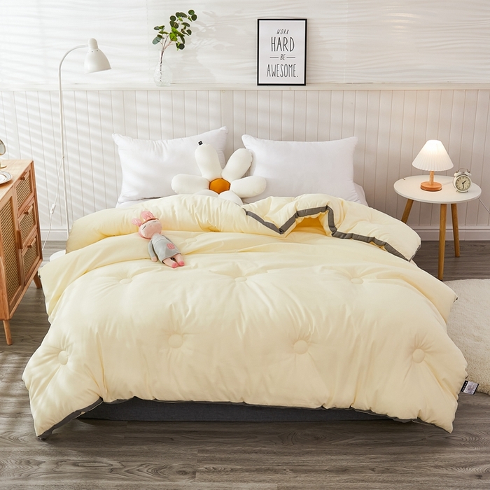 91家纺网 家纺一手货源 找家纺 啊雅家居 2025新款四季被 立体被 夏被 春秋被 冬被  暖被 暖黄