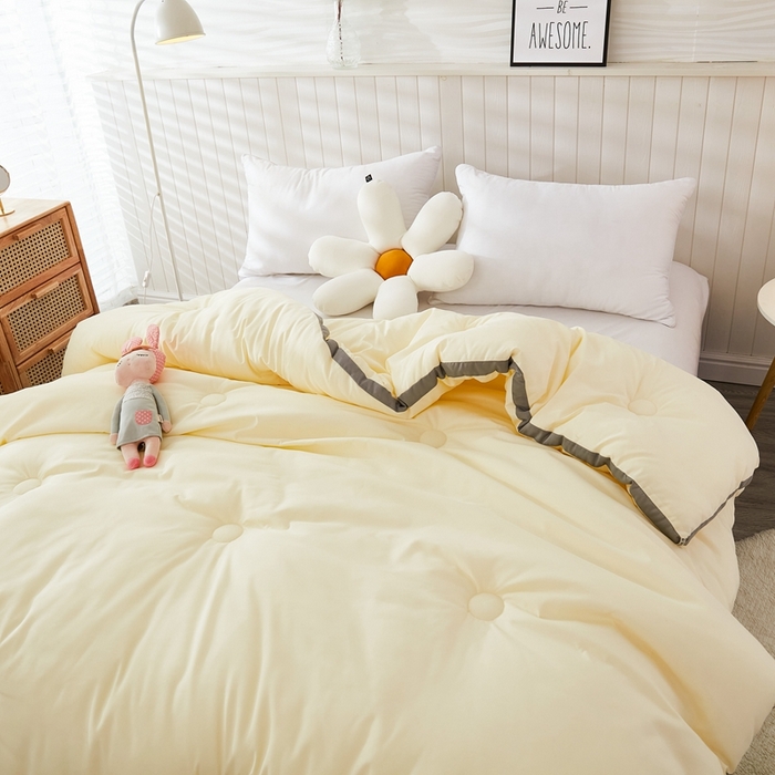 91家纺网 家纺一手货源 找家纺 啊雅家居 2025新款四季被 立体被 夏被 春秋被 冬被  暖被 暖黄