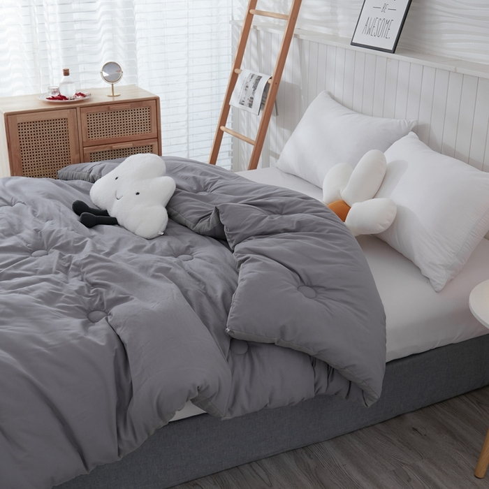 91家纺网 家纺一手货源 找家纺 啊雅家居 2025新款四季被 立体被 夏被 春秋被 冬被  暖被 暖灰