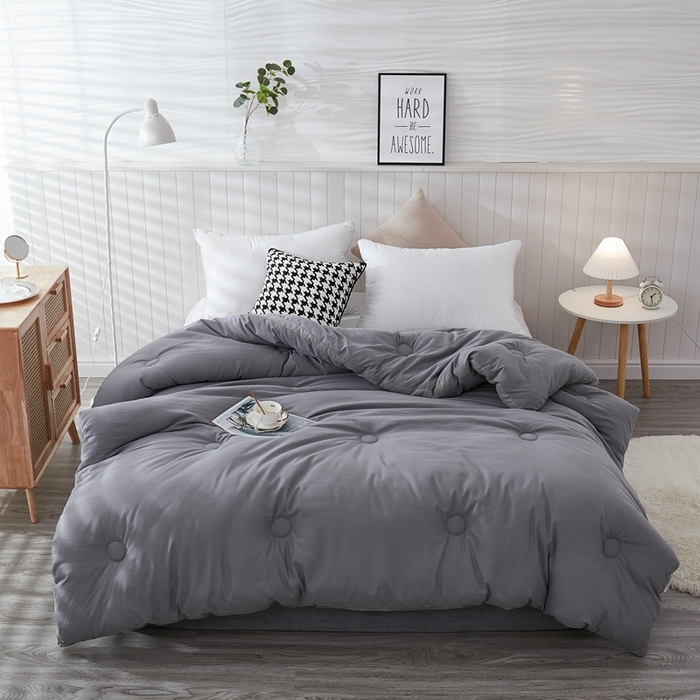 91家纺网 家纺一手货源 找家纺 啊雅家居 2025新款四季被 立体被 夏被 春秋被 冬被  暖被 暖灰