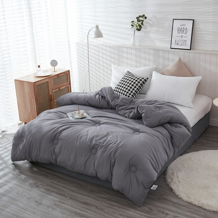 91家纺网 家纺一手货源 找家纺 啊雅家居 2025新款四季被 立体被 夏被 春秋被 冬被  暖被 暖灰