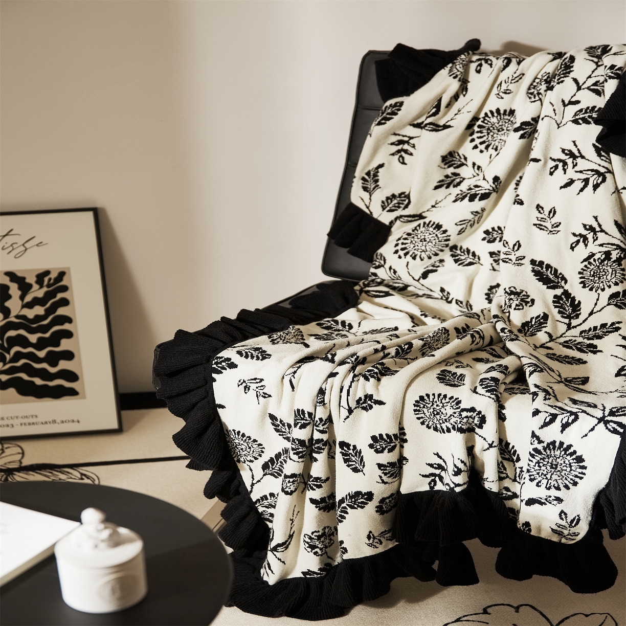 91家纺网 家纺一手货源 找家纺 （总）暖绵绵家纺 2025新款亲肤舒适毯子-古苏【注：最低零售价：毯子154元、抱枕套（不含芯）48元】