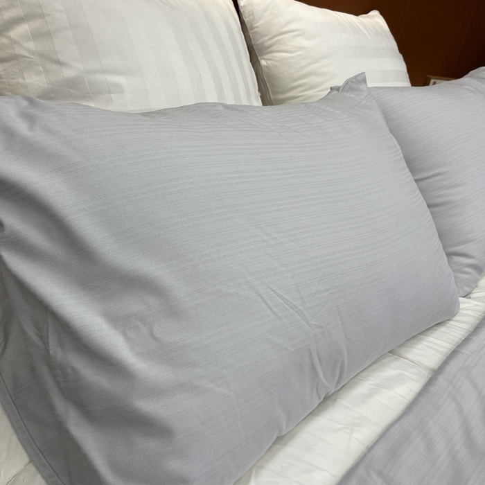 91家纺网 家纺一手货源 找家纺 仲旺居家纺2025新款华夫格提花夏被三件套 灰