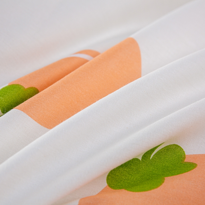 91家纺网 家纺一手货源 找家纺 上学郎家居 2025新款全棉13070学生宿舍三件套单人床床单被套纯棉六件套学生床上用品 大桔大利