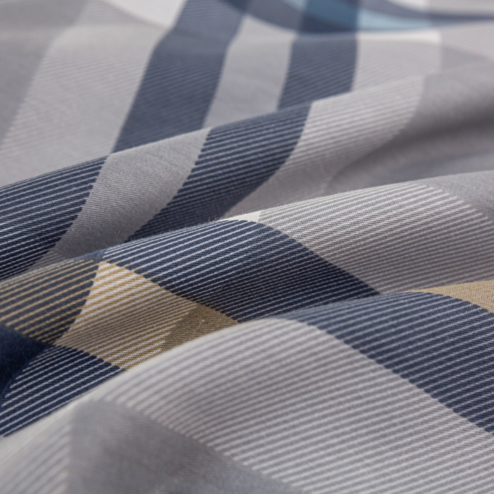 91家纺网 家纺一手货源 找家纺 上学郎家居 2025新款全棉13070学生宿舍三件套单人床床单被套纯棉六件套学生床上用品 法兰克