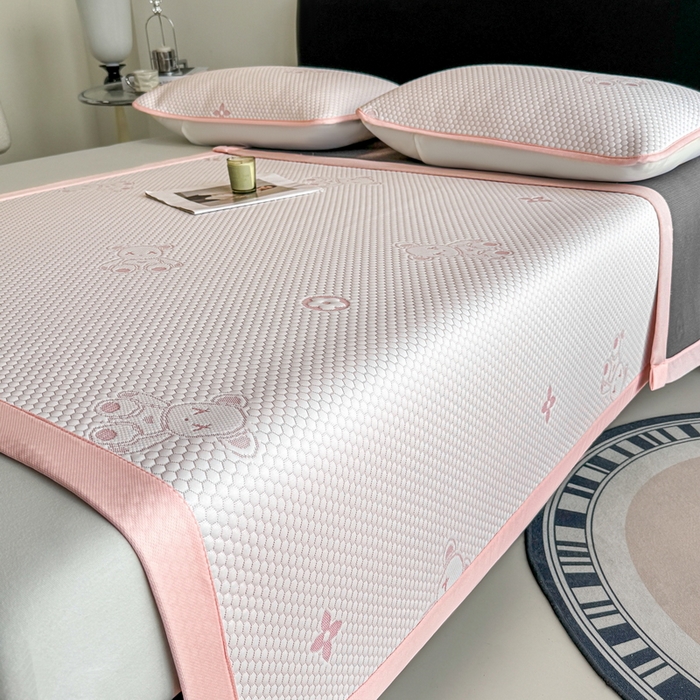 91家纺网 家纺一手货源 找家纺 （总）世爵 2025新款A类凉感冰豆豆凉席