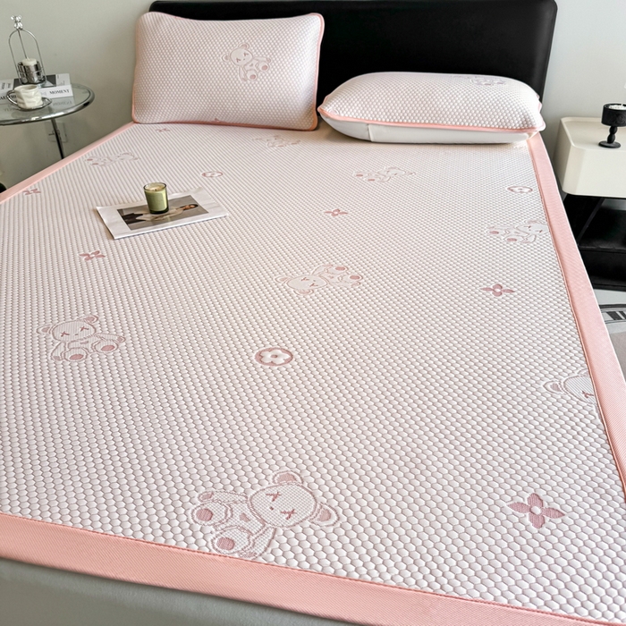 91家纺网 家纺一手货源 找家纺 （总）世爵 2025新款A类凉感冰豆豆凉席