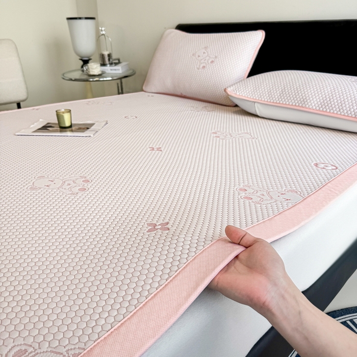 91家纺网 家纺一手货源 找家纺 （总）世爵 2025新款A类凉感冰豆豆凉席