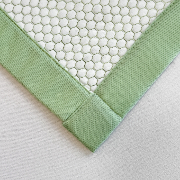 91家纺网 家纺一手货源 找家纺 世爵 2025新款A类凉感冰豆豆凉席 暴力熊-绿