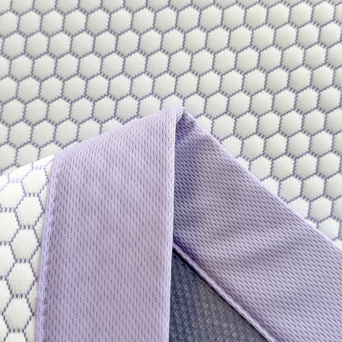 91家纺网 家纺一手货源 找家纺 世爵 2025新款A类凉感冰豆豆凉席 暴力熊-紫