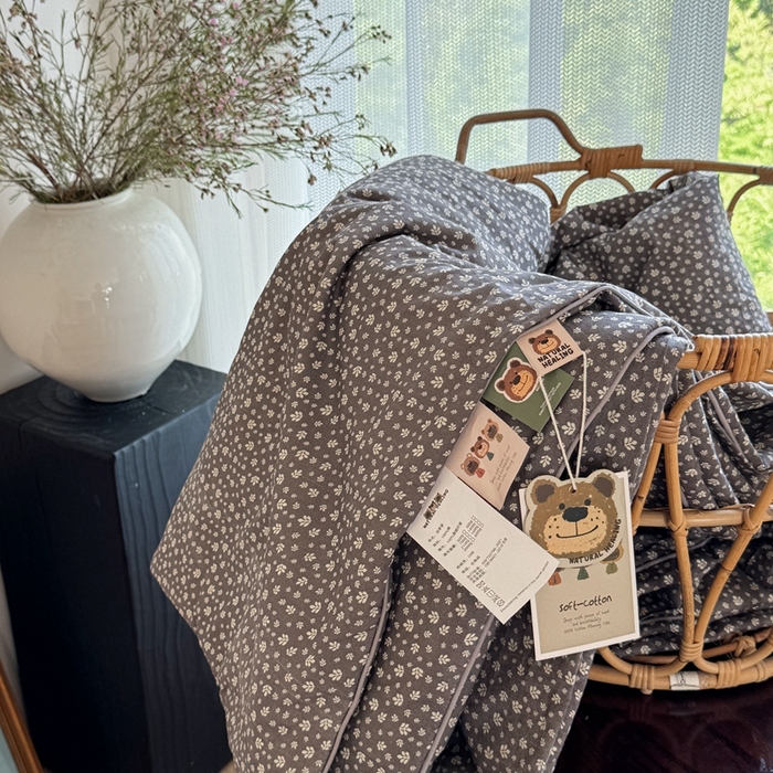 91家纺网 家纺一手货源 找家纺 （总）U被家纺2025新款全棉单层纱布家居夏凉被四季被春秋被【下午茶系列】