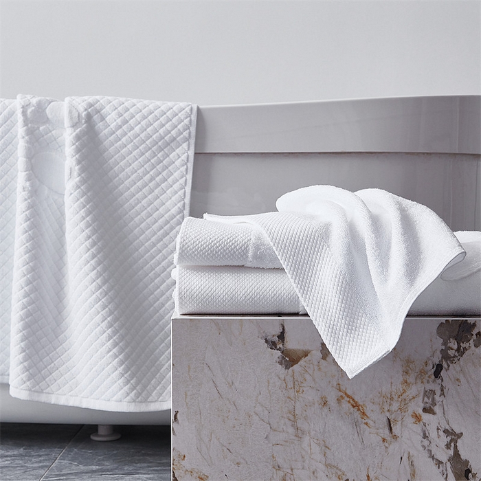 91家纺网 家纺一手货源 找家纺 罗菲尼酒店用品 2025新款酒店全棉毛巾 浴巾 小方巾 地巾 小方巾 32*32cm方巾50g