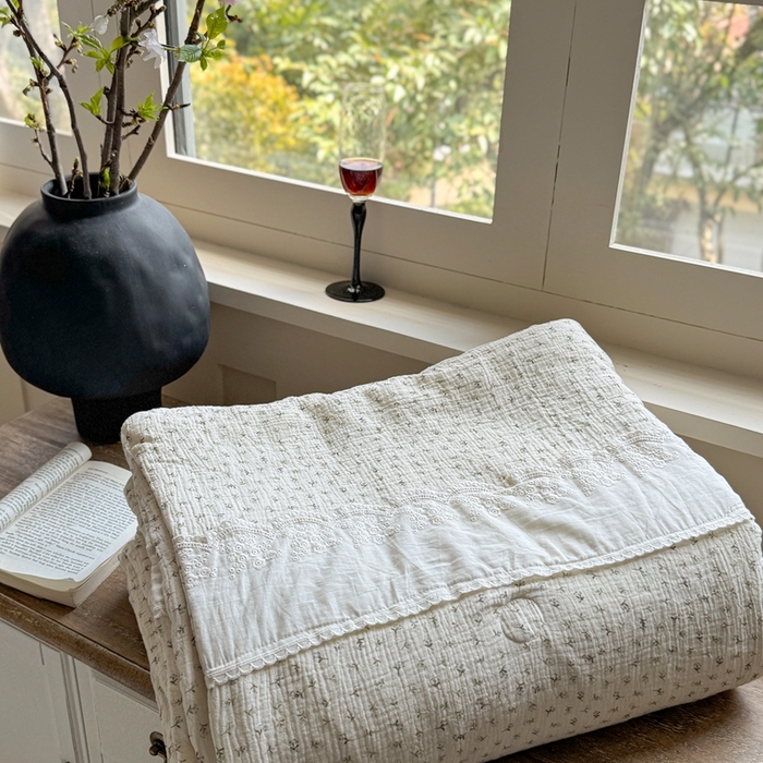 91家纺网 家纺一手货源 找家纺 （总）U被家纺2025新款全棉皱皱纱家居夏凉被四季被春秋被【雅典娜系列】